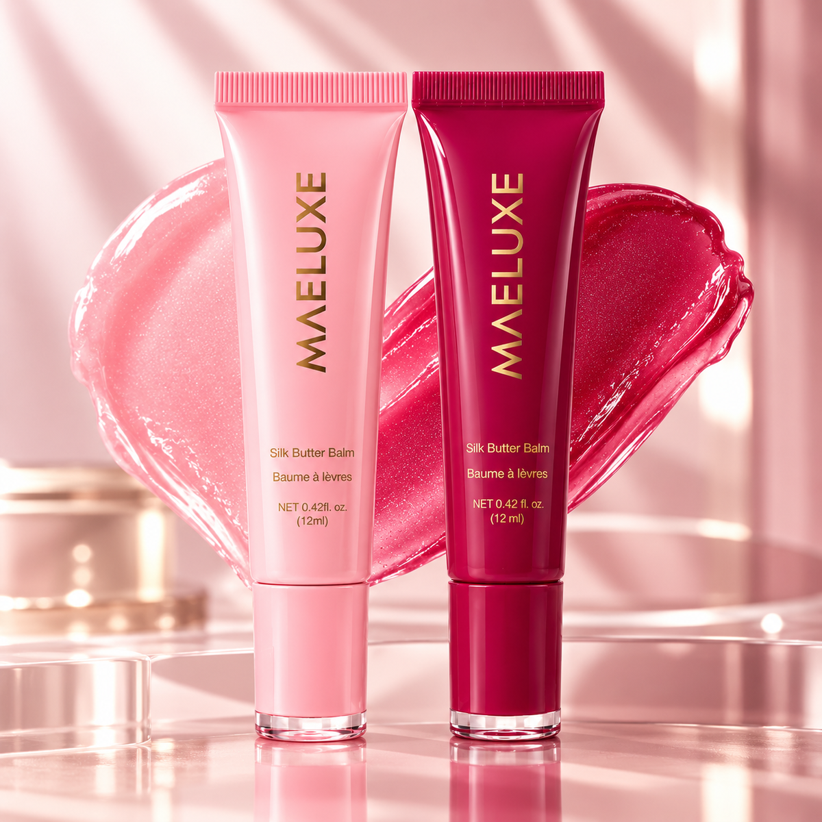 Berry Velvet + Rose Elixir Silk Butter Balm Duo