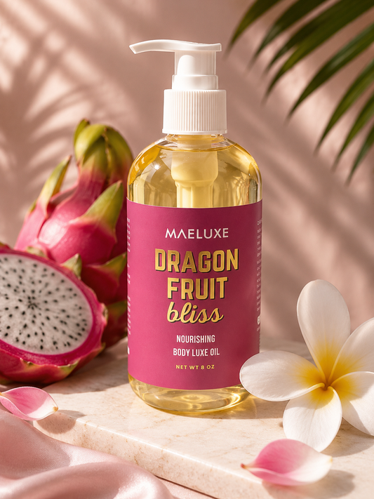 Dragon Fruit Bliss Nourishing Body Oil.