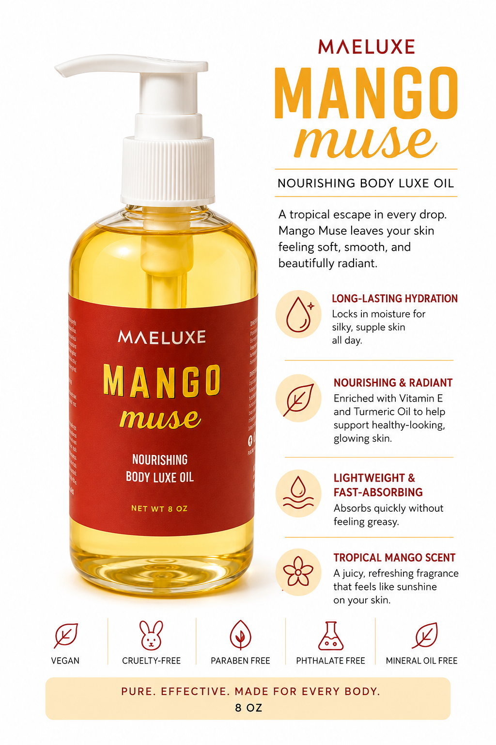 Mango Muse Nourishing Body Oil