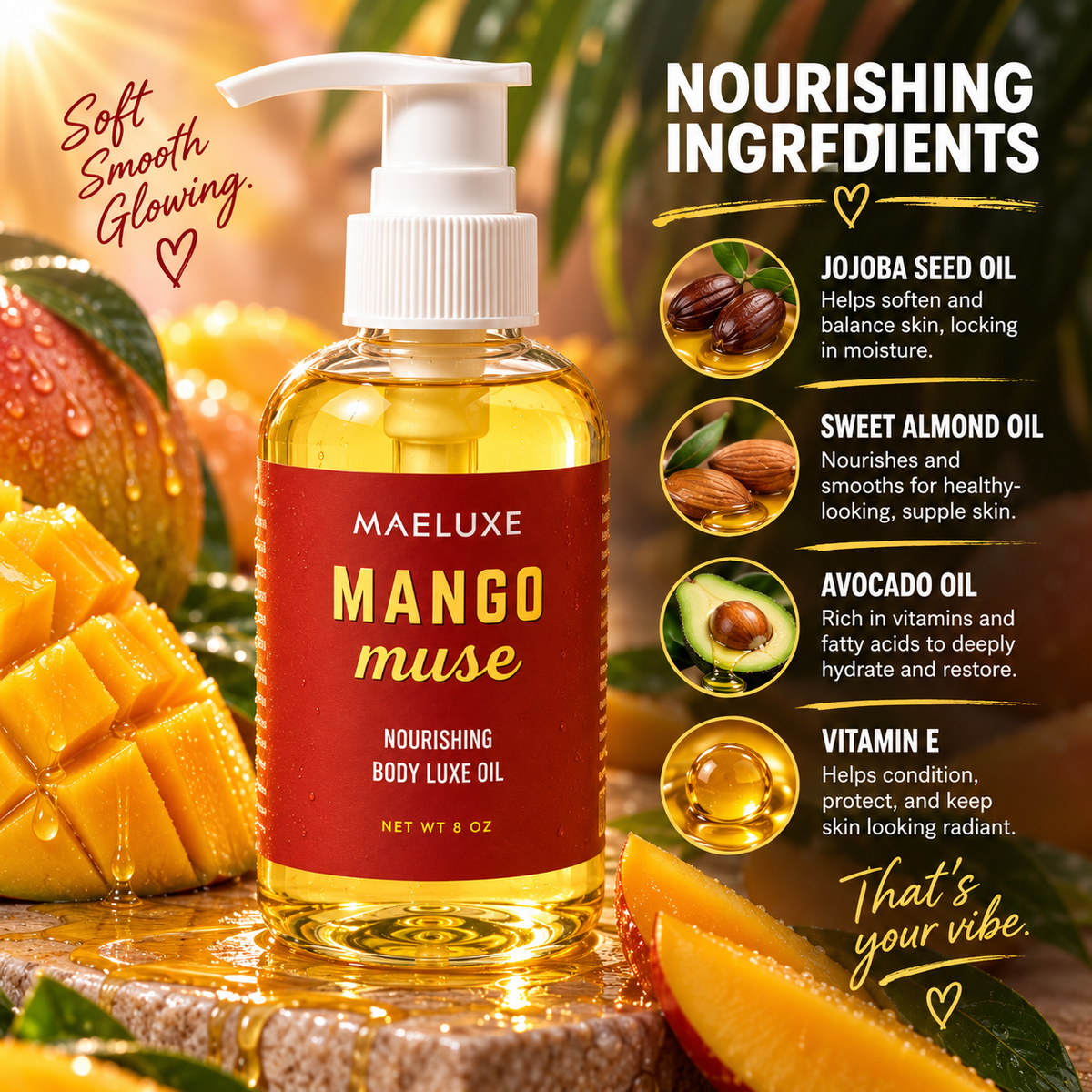 Mango Muse Nourishing Body Oil