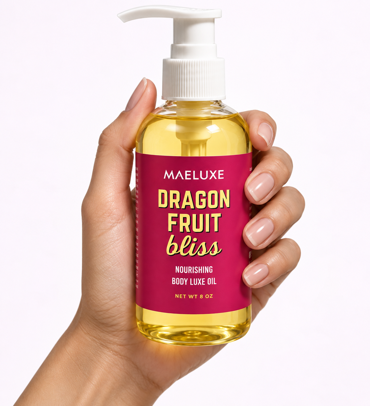 Dragon Fruit Bliss Nourishing Body Oil.