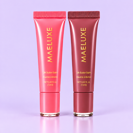 Sugar Spice + Peach Nectar Silk Butter Balm Duo